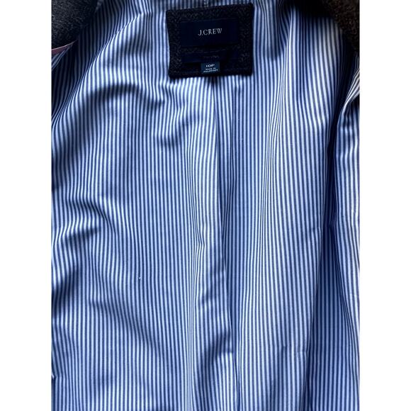 J.Crew Bristol Blazer Jacket Chocolate Brown Wool Double Breasted Size 10P - Picture 11 of 11